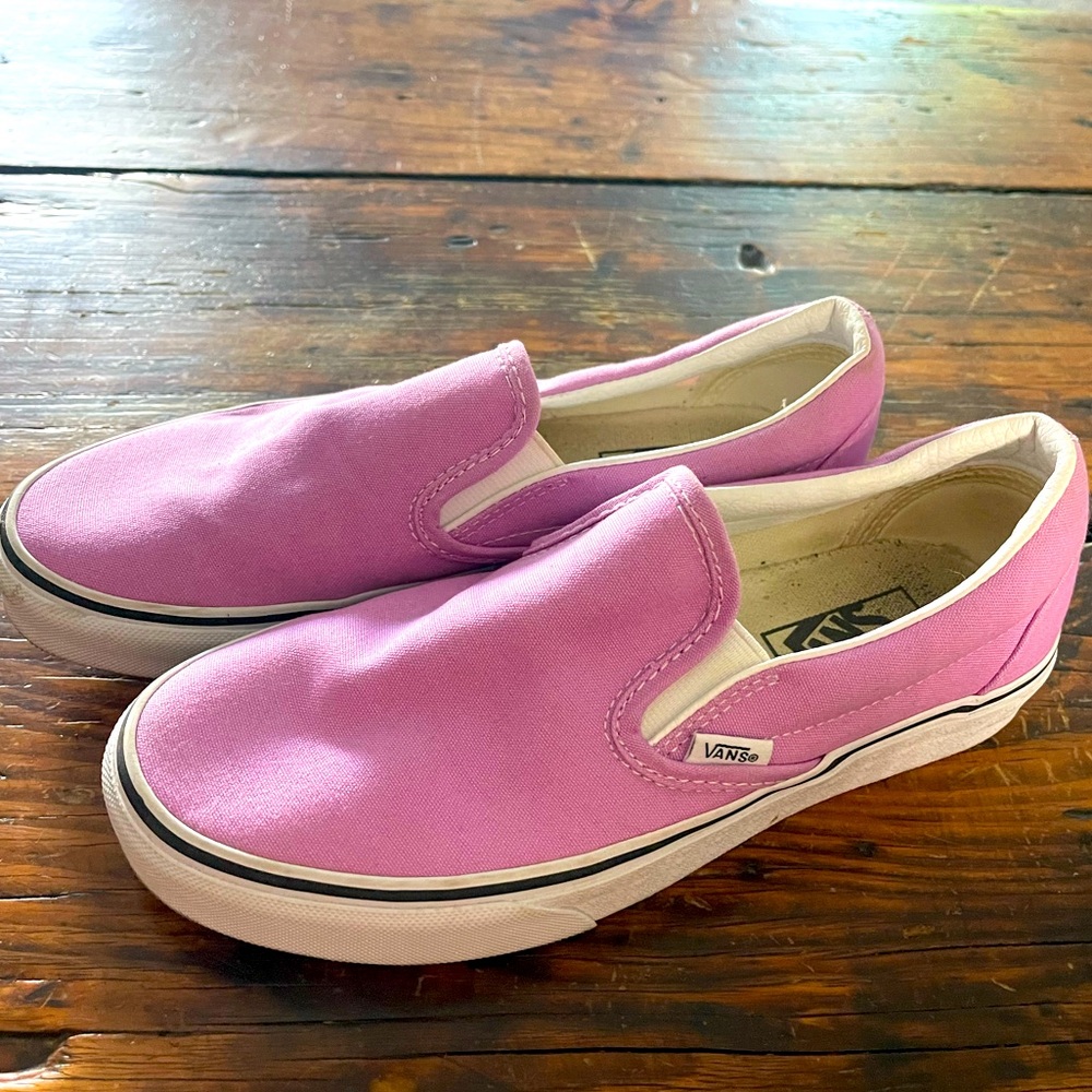 Purple Vans women’s 7.5 worn once